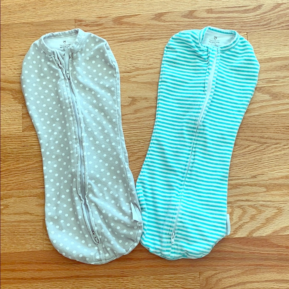 Newborn zip swaddles